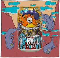 Beavertown 8 Ball Cans