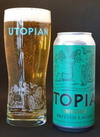 Utopian Brewing Unfiltered British Lager