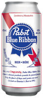 Pabst Blue Ribbon Cans